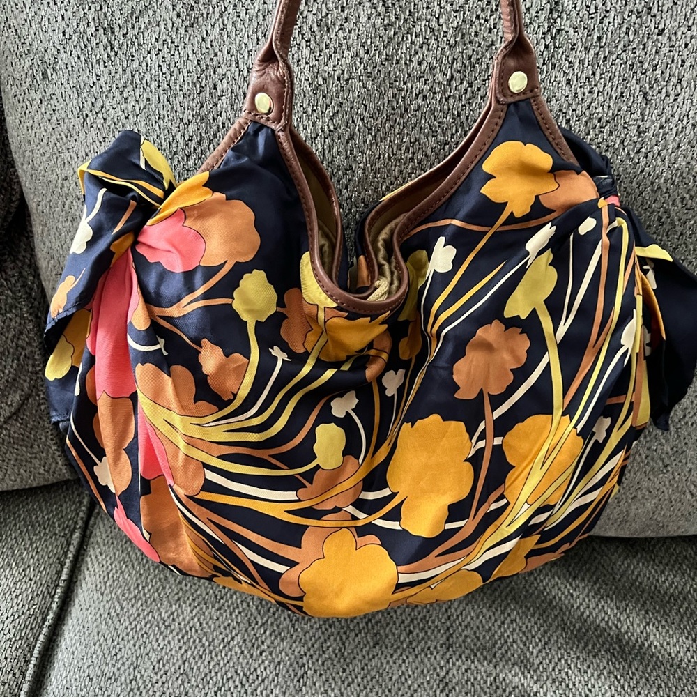 Pilcro and the Letterpress Floral Patterned Women's Bag